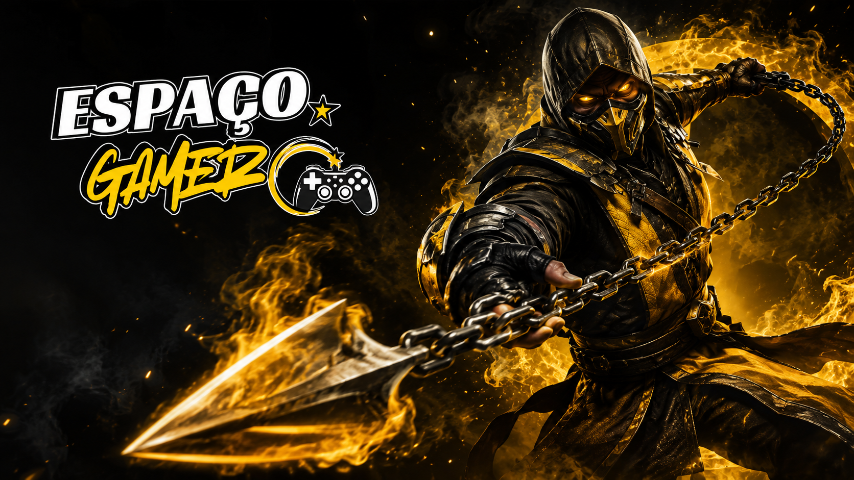 Banner principal do Espaço Gamer